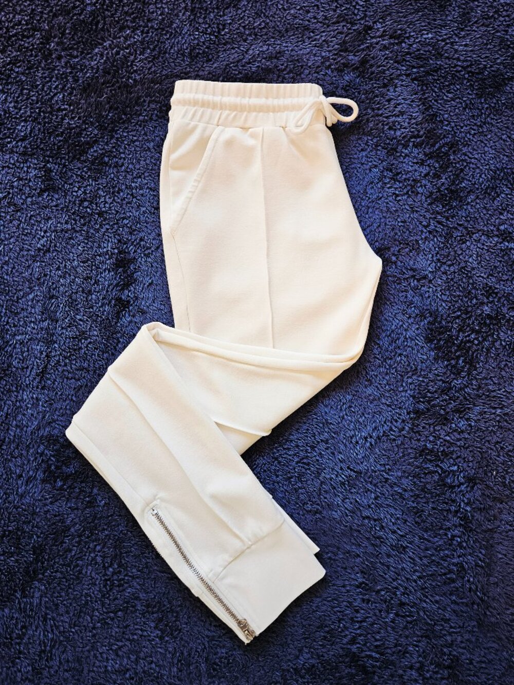 THE SET Premium Women's Casual Sweatpants Pants Form-fitting Trousers Size M